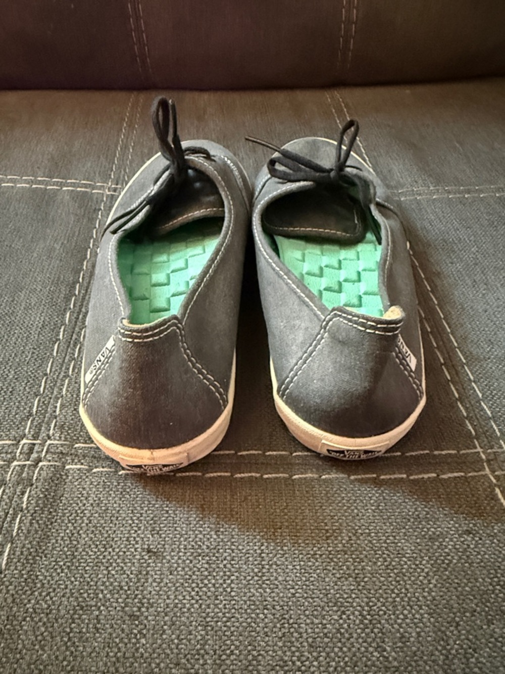 🌈5/$25 BUNDLE! Gray Vans Solana Lo Pro Surf Siders - Picture 2 of 5